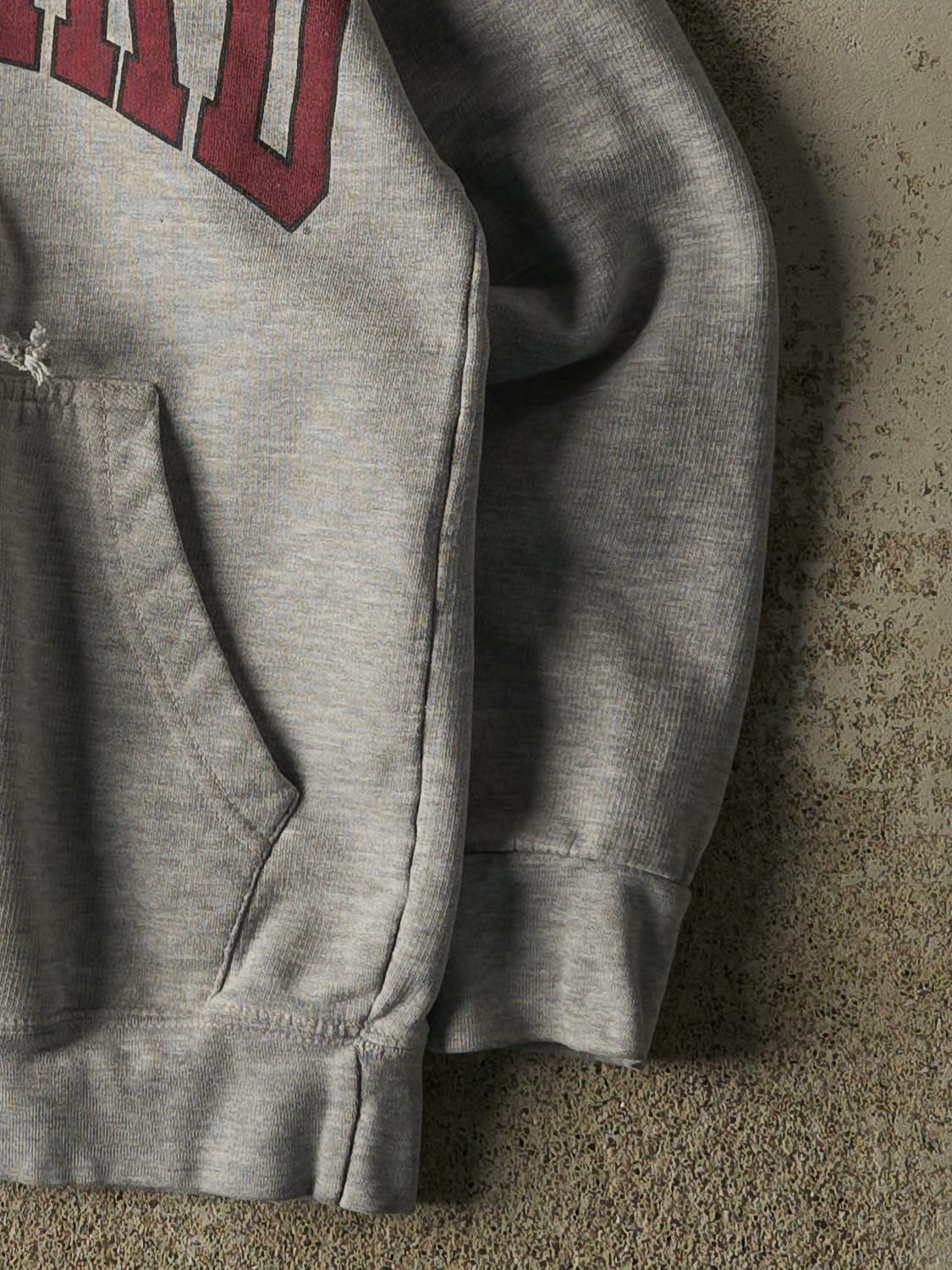 Vintage 90s Grey Harvard Hoodie (S)