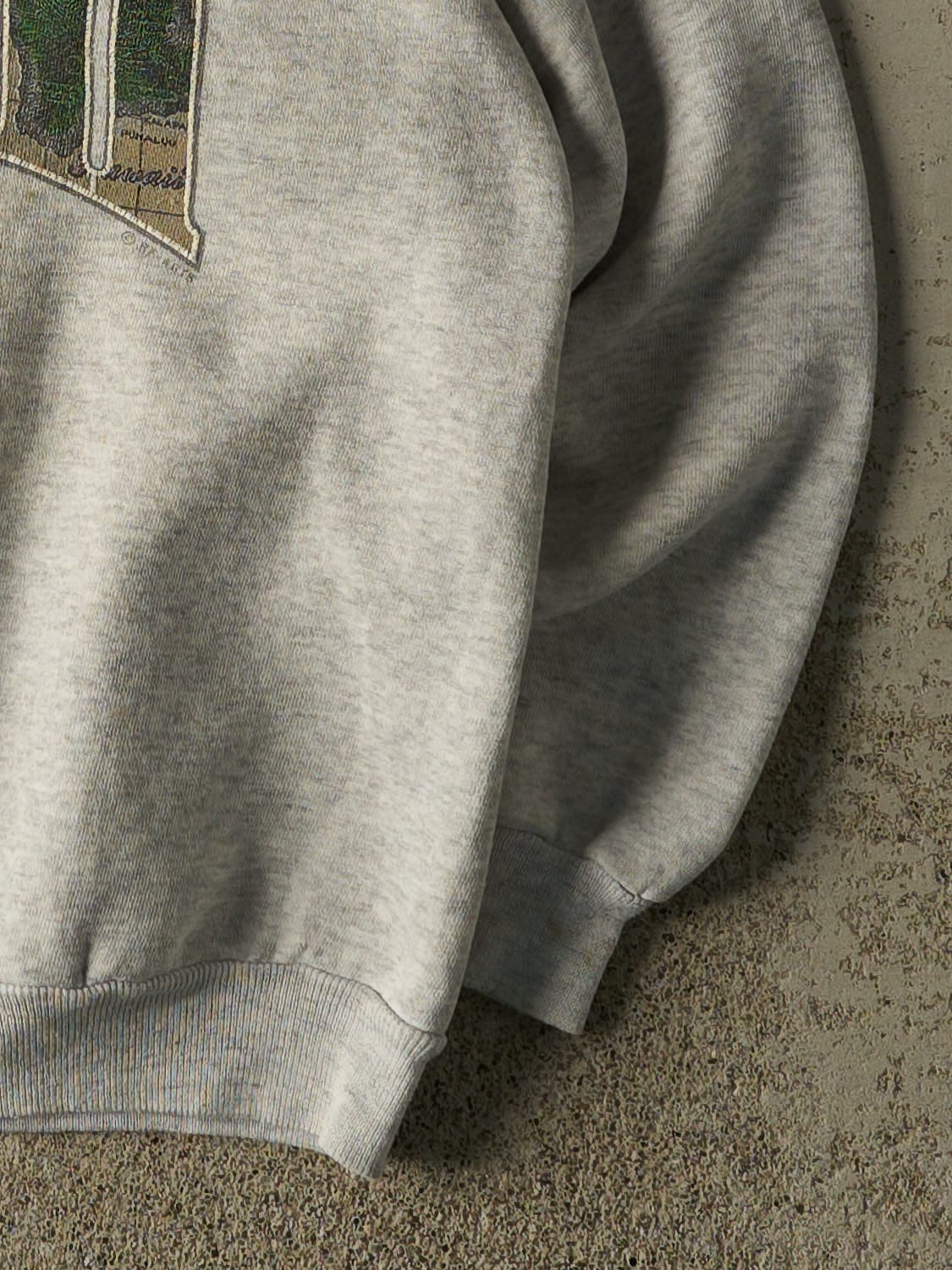 Vintage 80s Heather Grey Hawaii Crewneck (S/M)