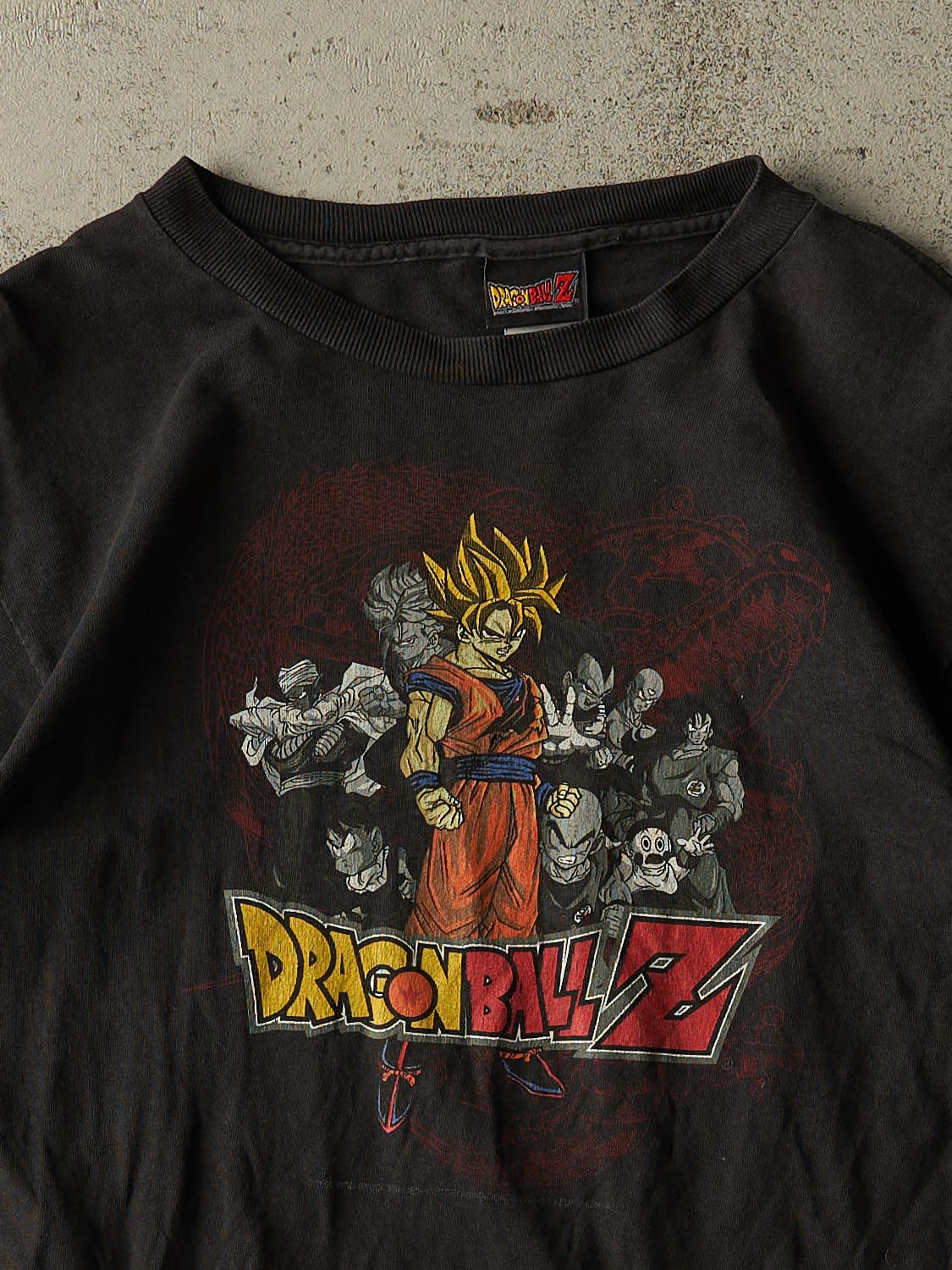 Vintage 00' Black Dragonball Z Tee (S)