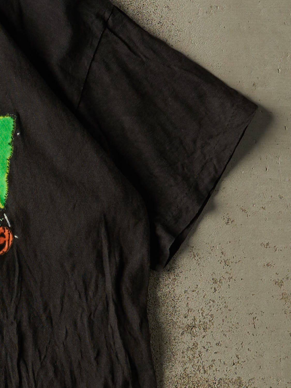 Vintage 90s Black "Boo!" Tee (L/XL)