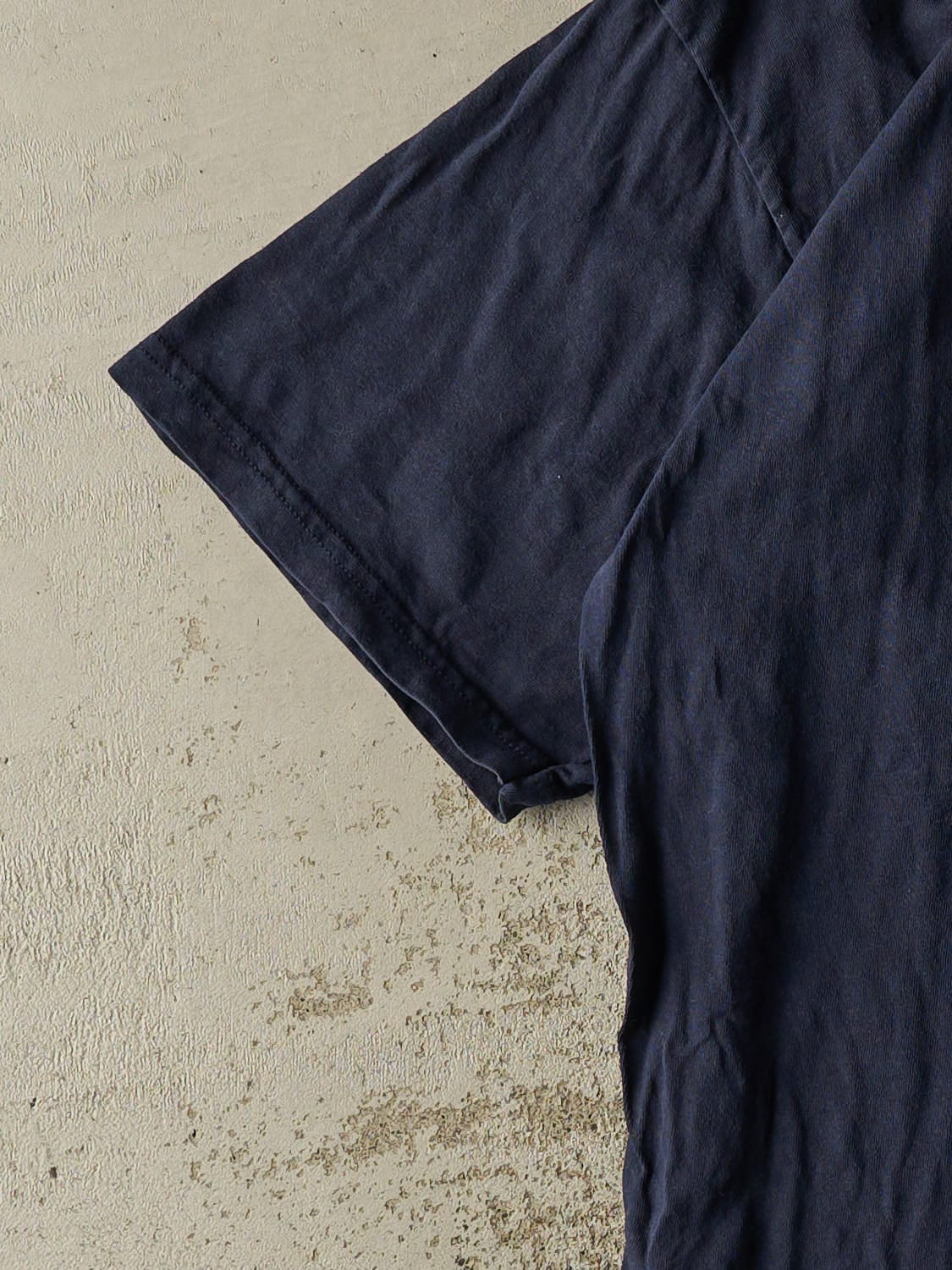 Vintage Y2K Navy Blue St. Louis Rams Tee (XXL)