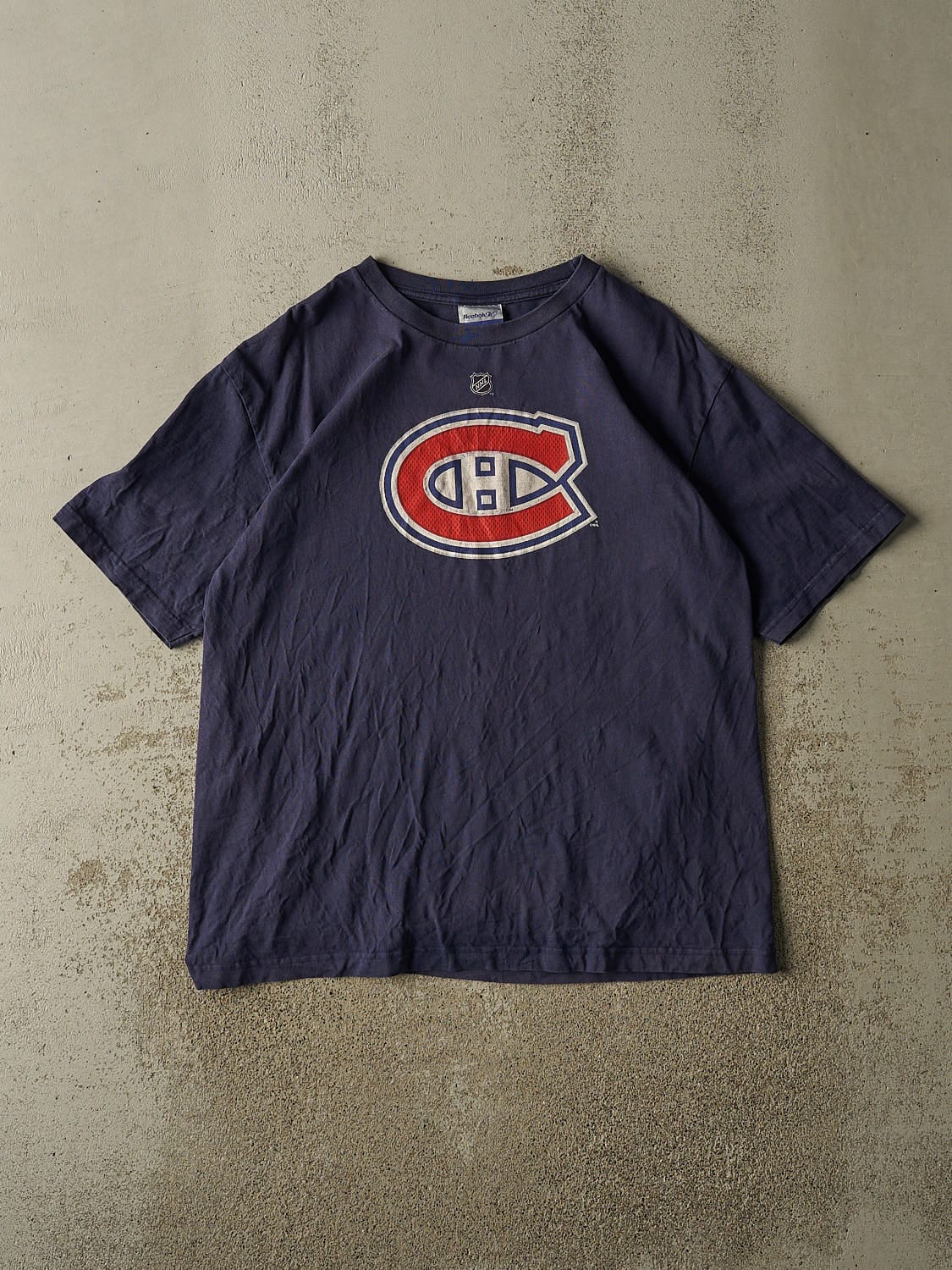 Vintage Y2K Navy Blue Montreal Canadians #31 Carey Price Tee (XL)