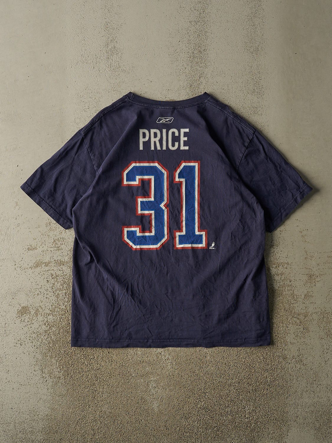 Vintage Y2K Navy Blue Montreal Canadians #31 Carey Price Tee (XL)