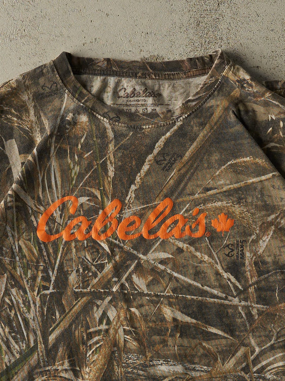 Vintage Y2K Camo Cabela's x Real Tree Tee (XL/XXL)
