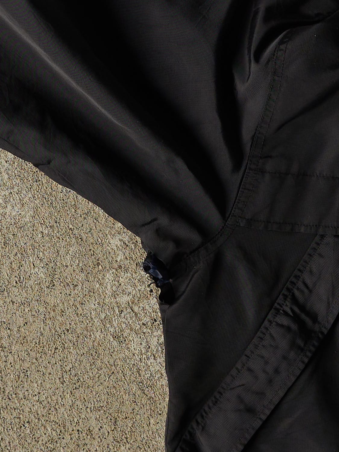 Vintage 90s Black Tommy Hilfiger Fleece Lined Jacket (L)
