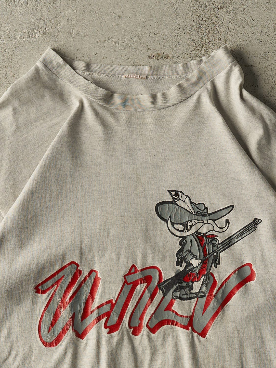 Vintage 90s Grey UNLV Tee (L/XL)