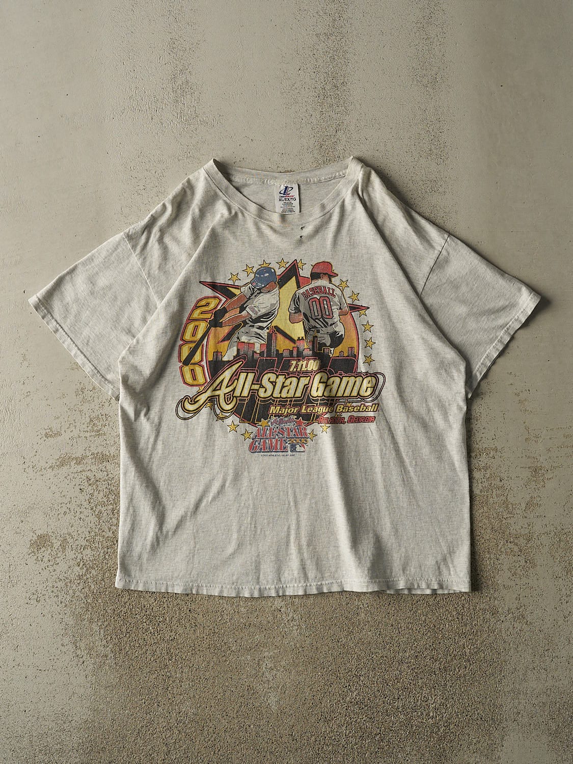 Vintage 00' Grey MLB Allstar Game Tee (XL)