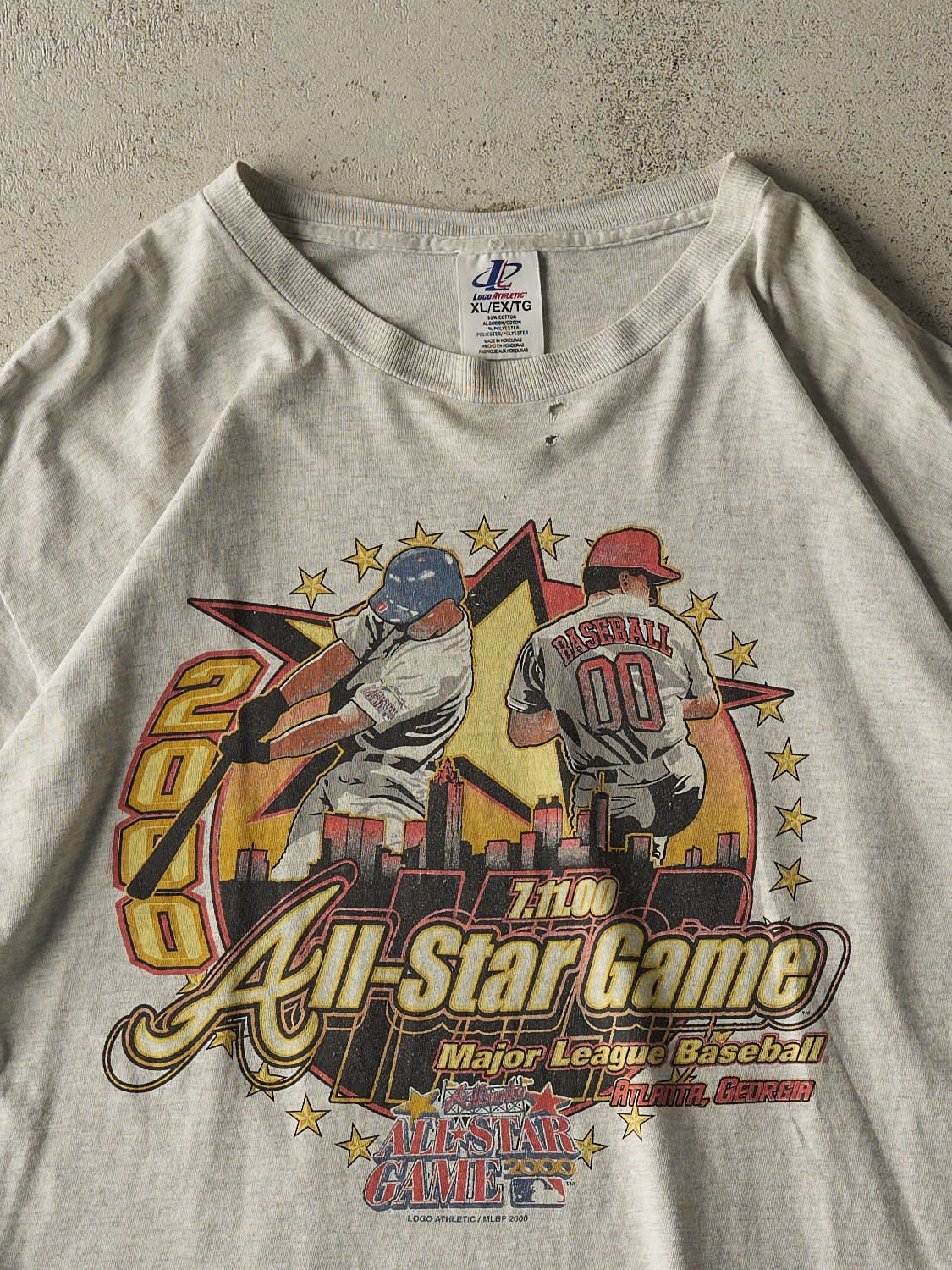 Vintage 00' Grey MLB Allstar Game Tee (XL)