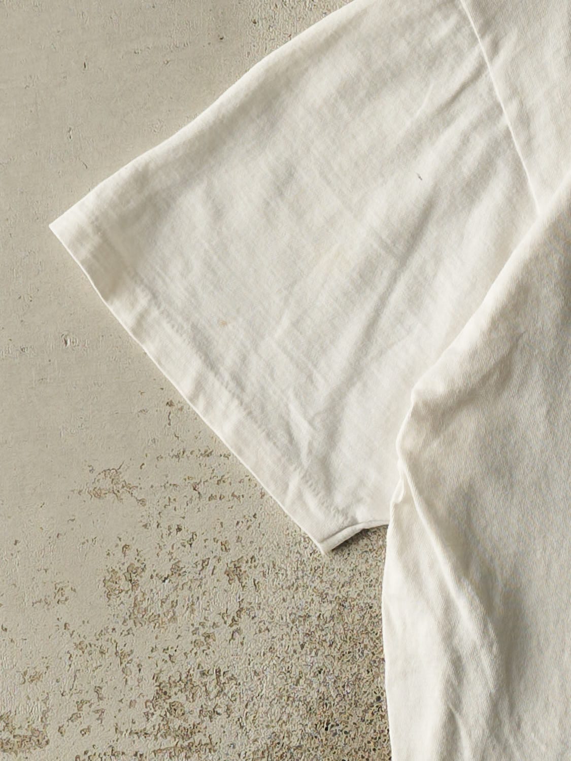 Vintage 90s White Nike x Jordan Flight Tee (S/M)