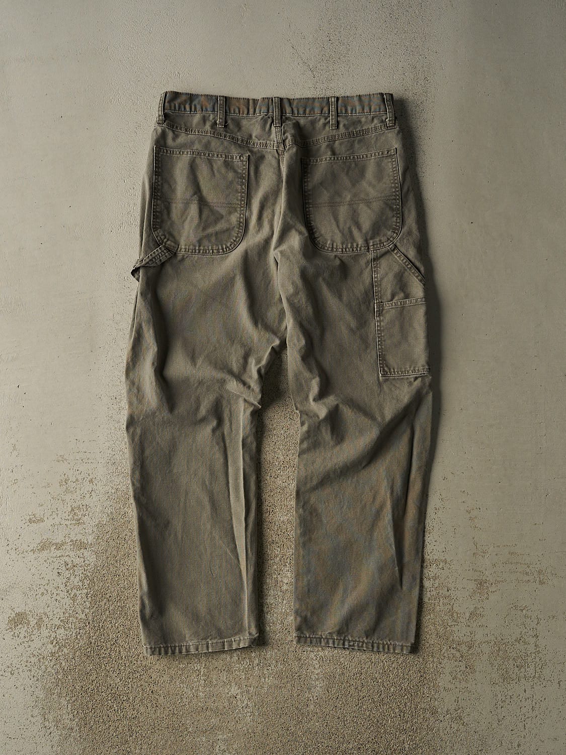 Vintage 90s Green Rustler Carpenter Pants (34x30)