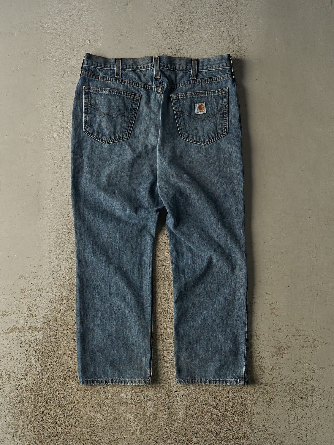 Vintage 90s Mid Wash Carhartt Jeans (36x29)