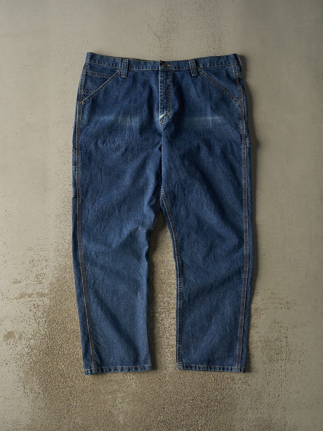 Vintage 90s Dark Wash Lee Carpenter Jeans (40x32)