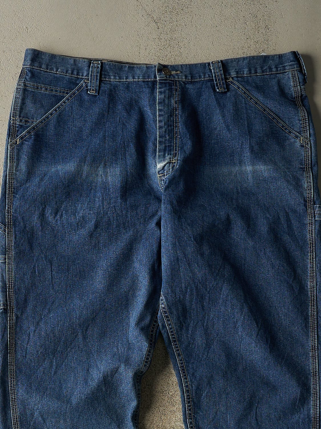 Vintage 90s Dark Wash Lee Carpenter Jeans (40x32)