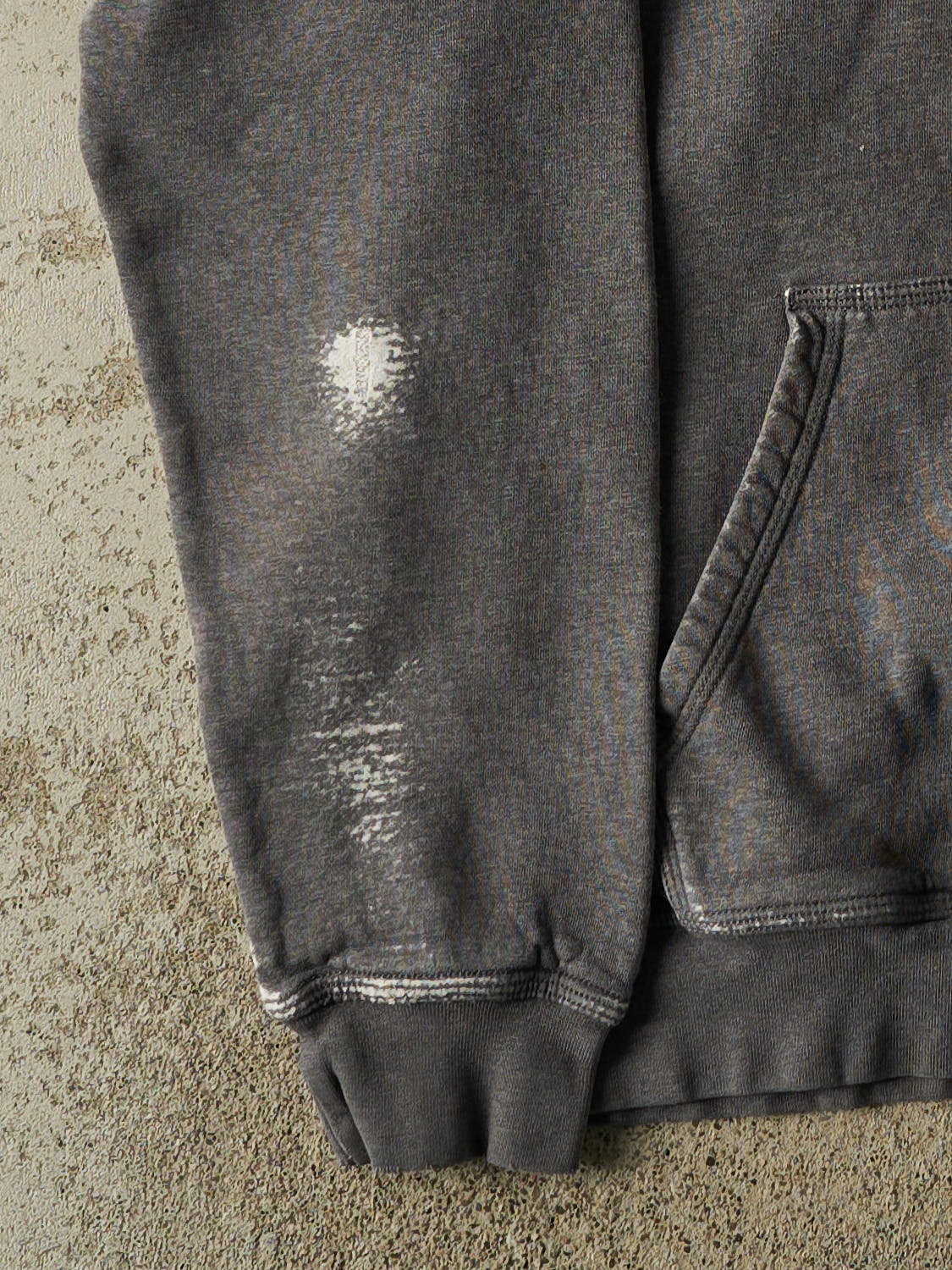 Vintage Y2K Charcoal Grey Nike Embroidered Hoodie (M/L)