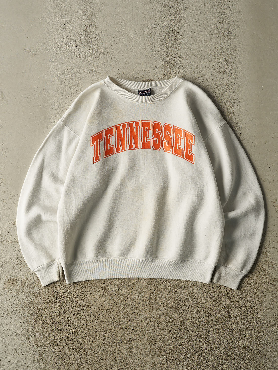 Vintage 90s White University of Tennessee Crewneck (M)