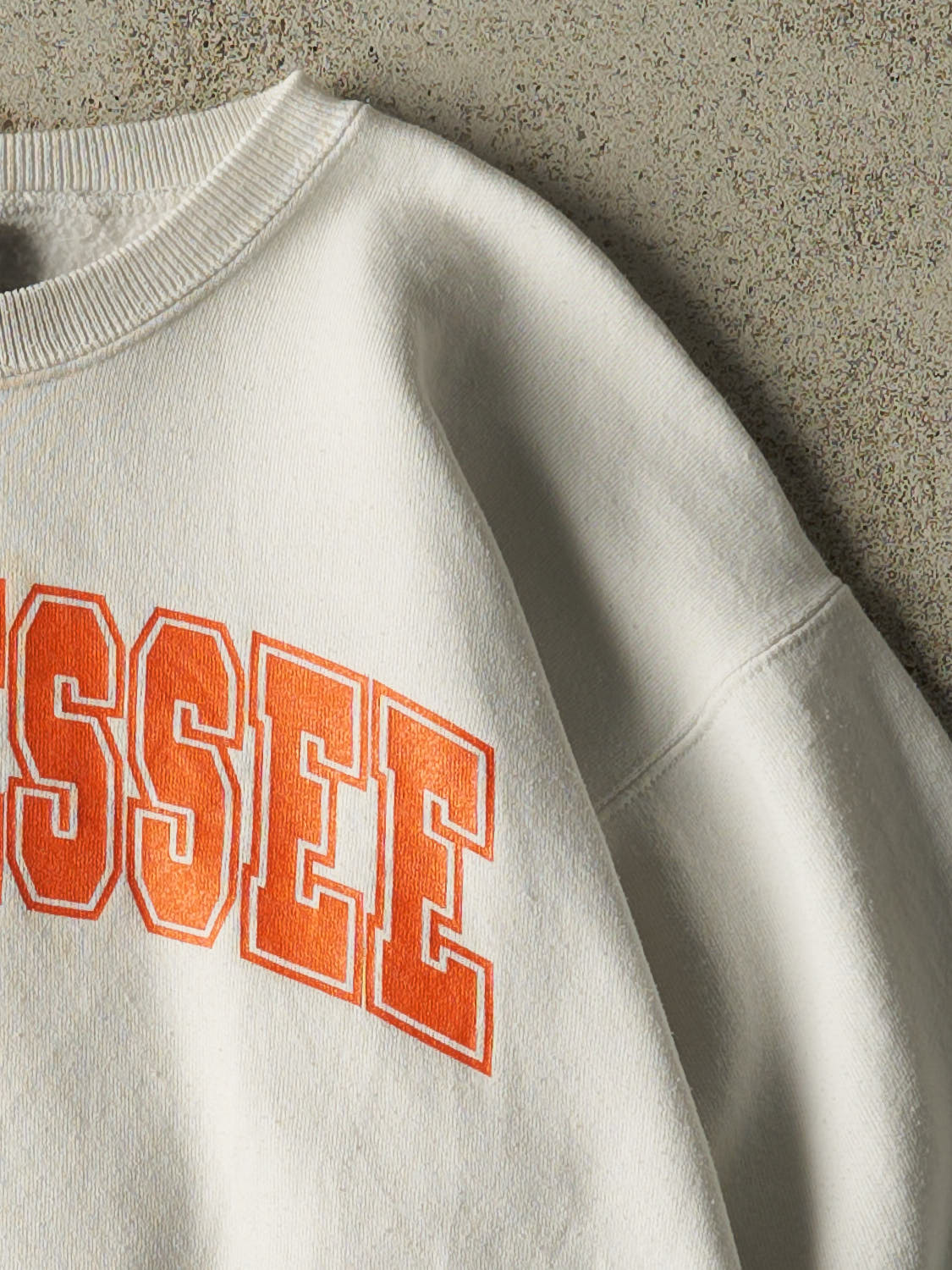 Vintage 90s White University of Tennessee Crewneck (M)