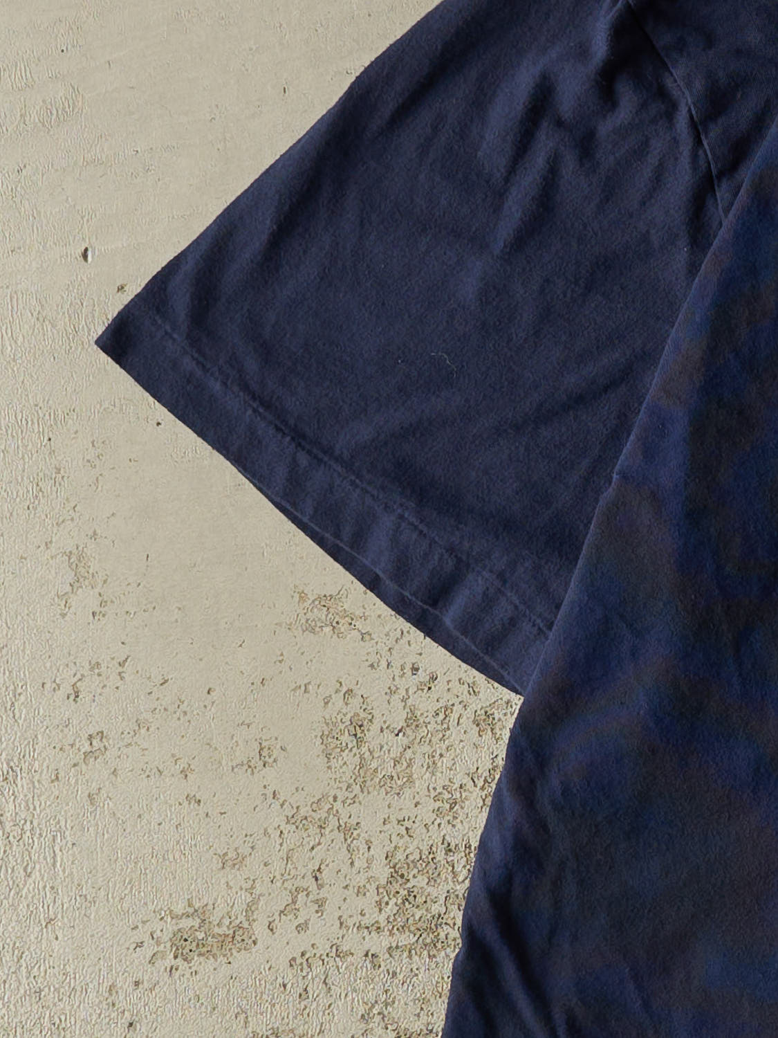 Vintage 90s Navy Blue Polo Embroidered Single Stitch Tee (XL/XXL)
