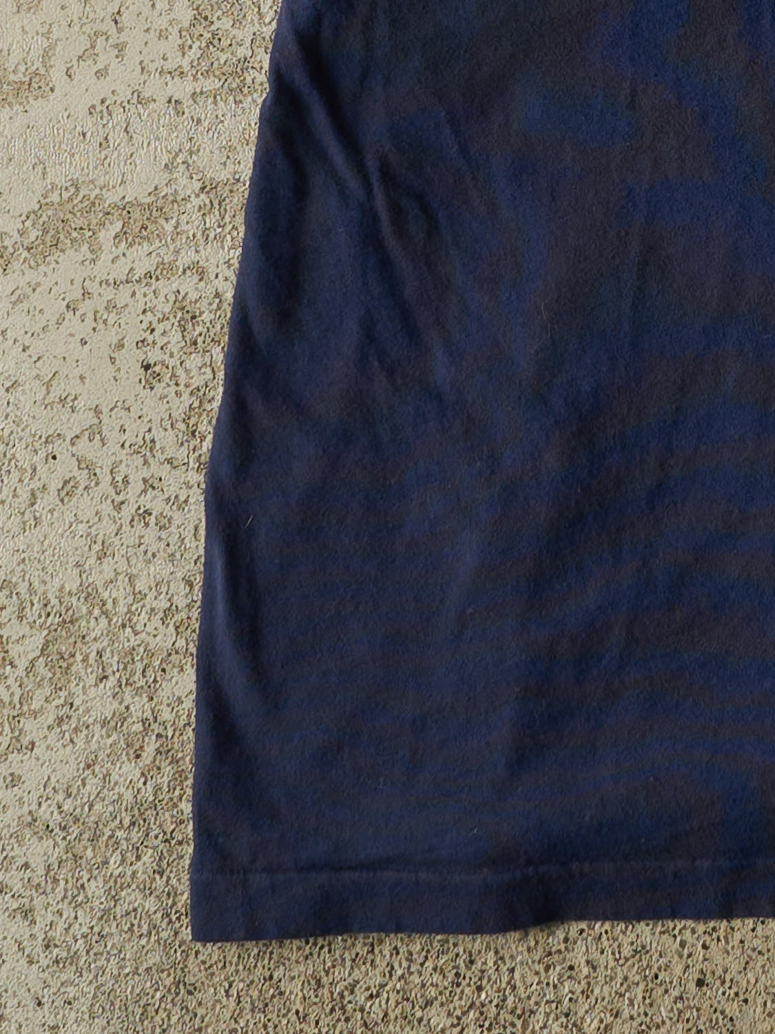 Vintage 90s Navy Blue Polo Embroidered Single Stitch Tee (XL/XXL)