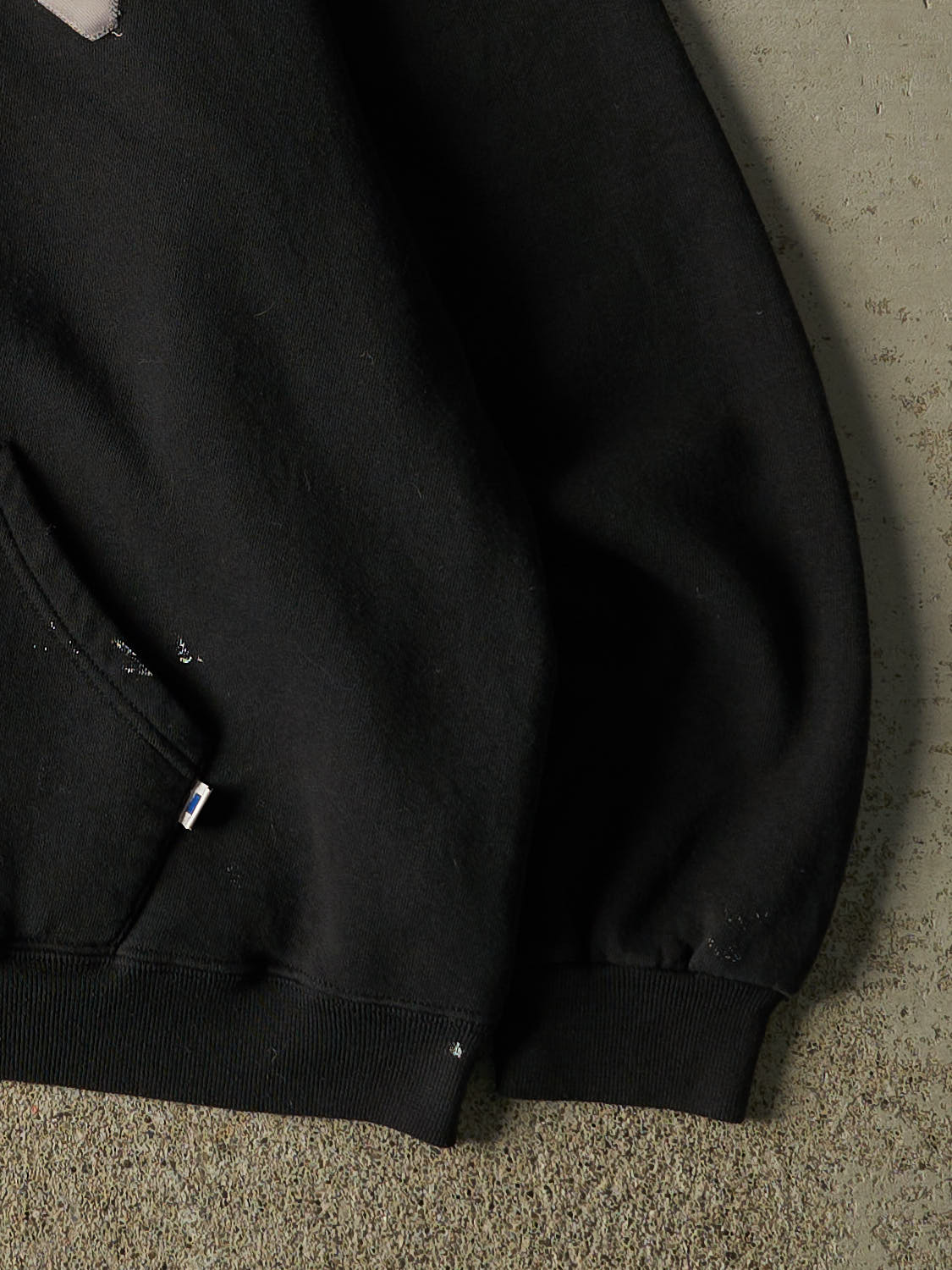 Vintage 90s Black Russell Athletic University of Idaho  Hoodie (XL)