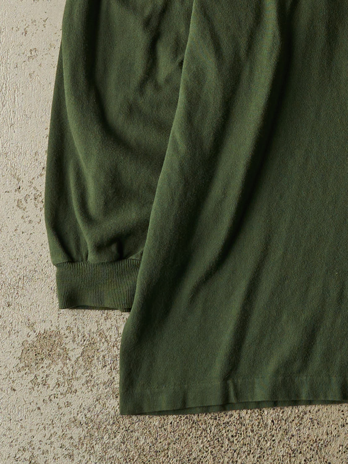 Vintage 90s Green Wind River Embroidered Mock Neck Long Sleeve (XL)