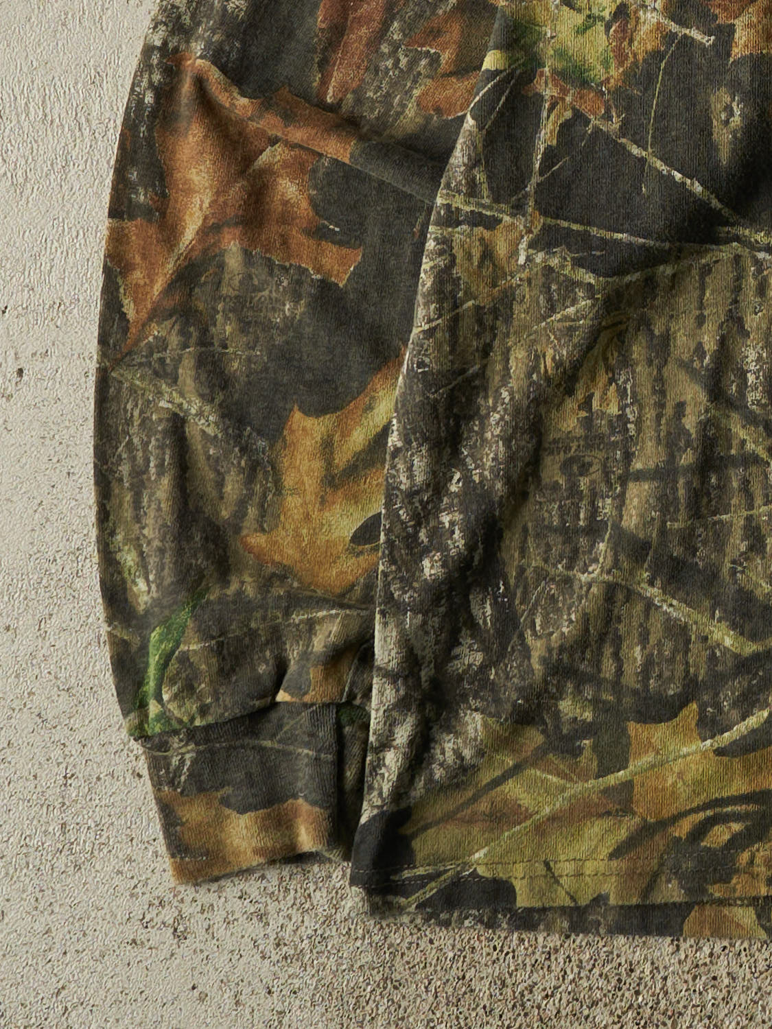 Vintage 90s Camo Mossy Oak Mock Neck  Long Sleeve (XXL/XXXL)