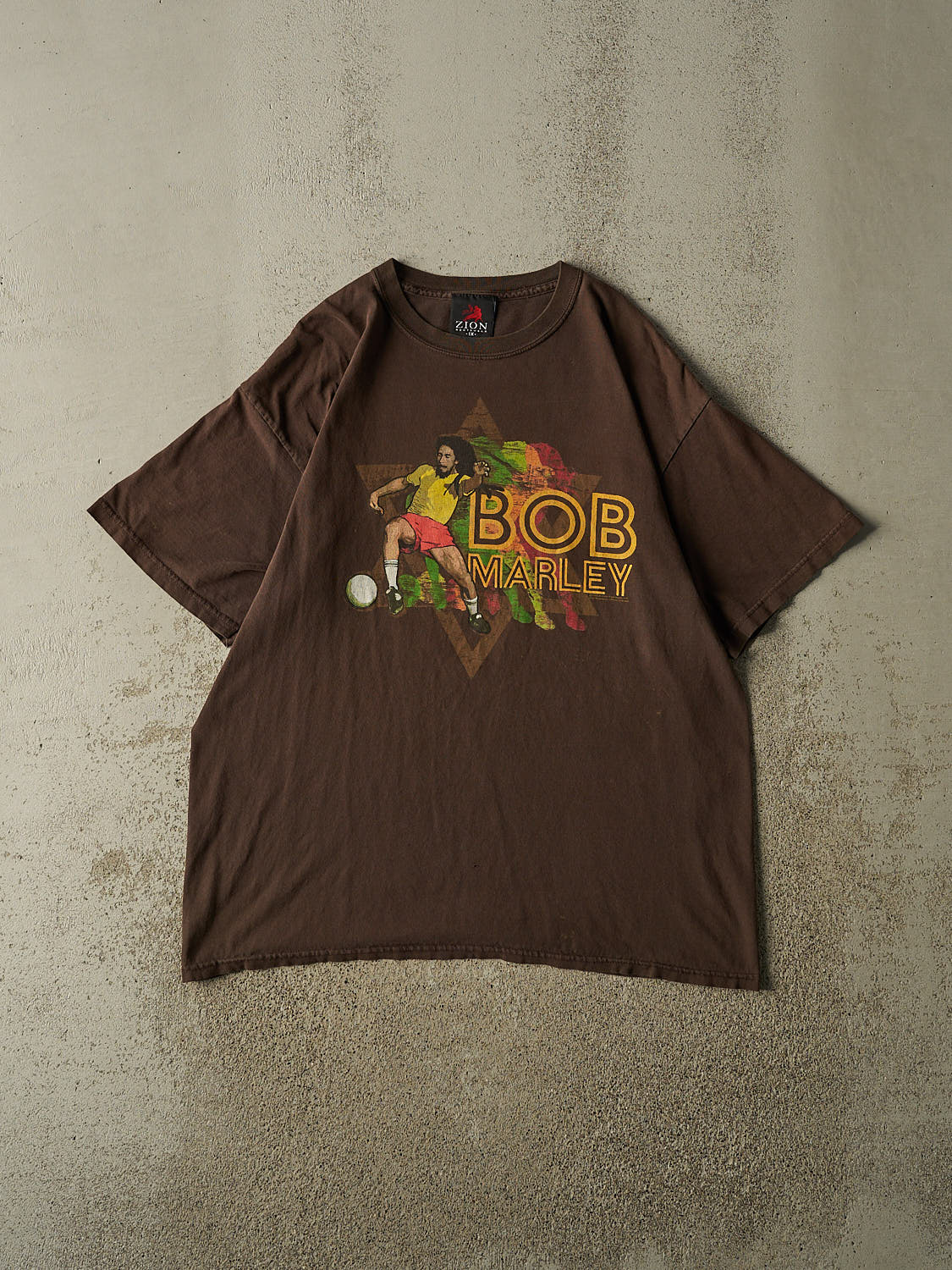 Vintage 05' Brown Bob Marley  Tee (XL)