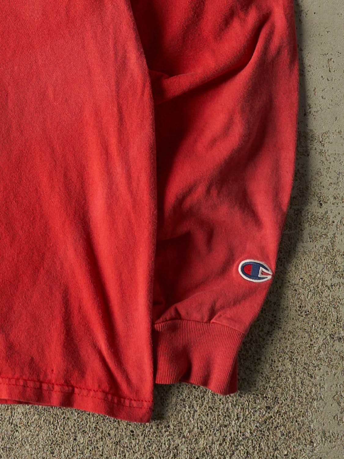 Vintage Y2K Sun Faded Red Gonzaga University Bullsdogs Long Sleeve (XL)
