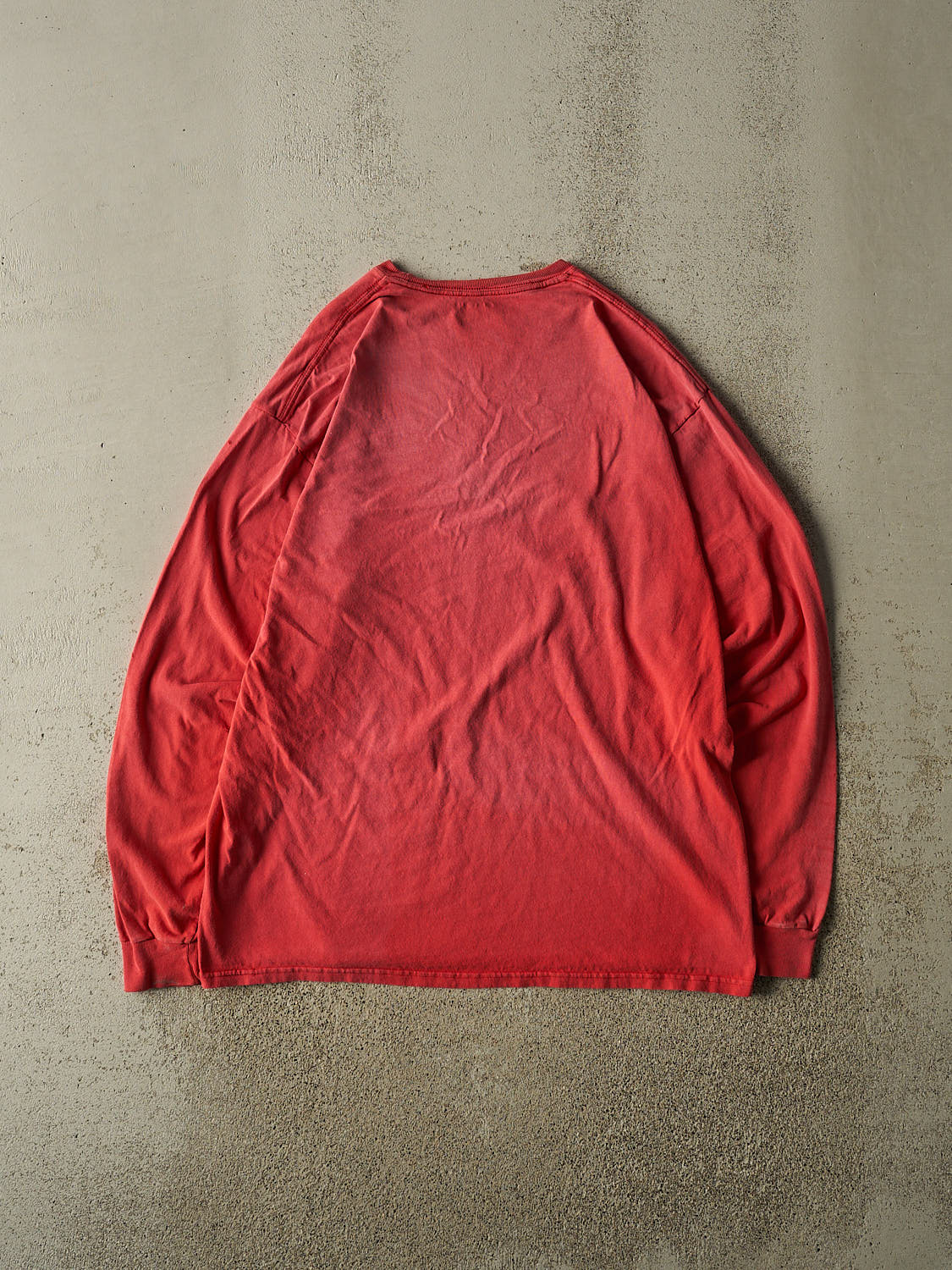 Vintage Y2K Sun Faded Red Gonzaga University Bullsdogs Long Sleeve (XL)