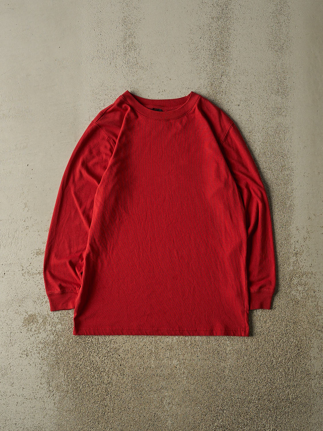 Vintage Y2K Red Starter Blank Long Sleeve (S/M)