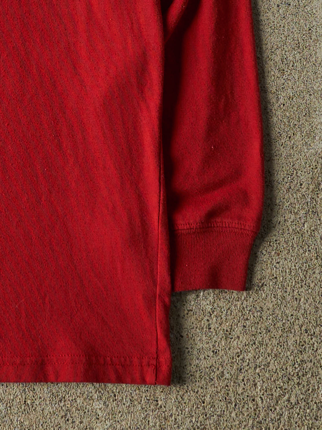 Vintage Y2K Red Starter Blank Long Sleeve (S/M)