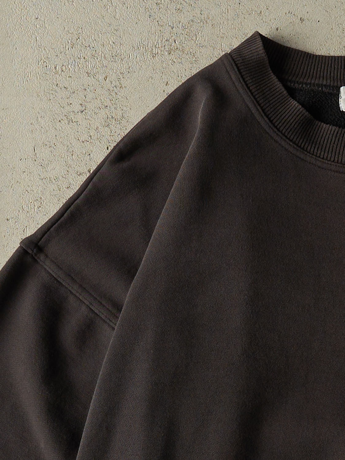 Vintage 90s Faded Black Fila Embroidered Crewneck (XL)