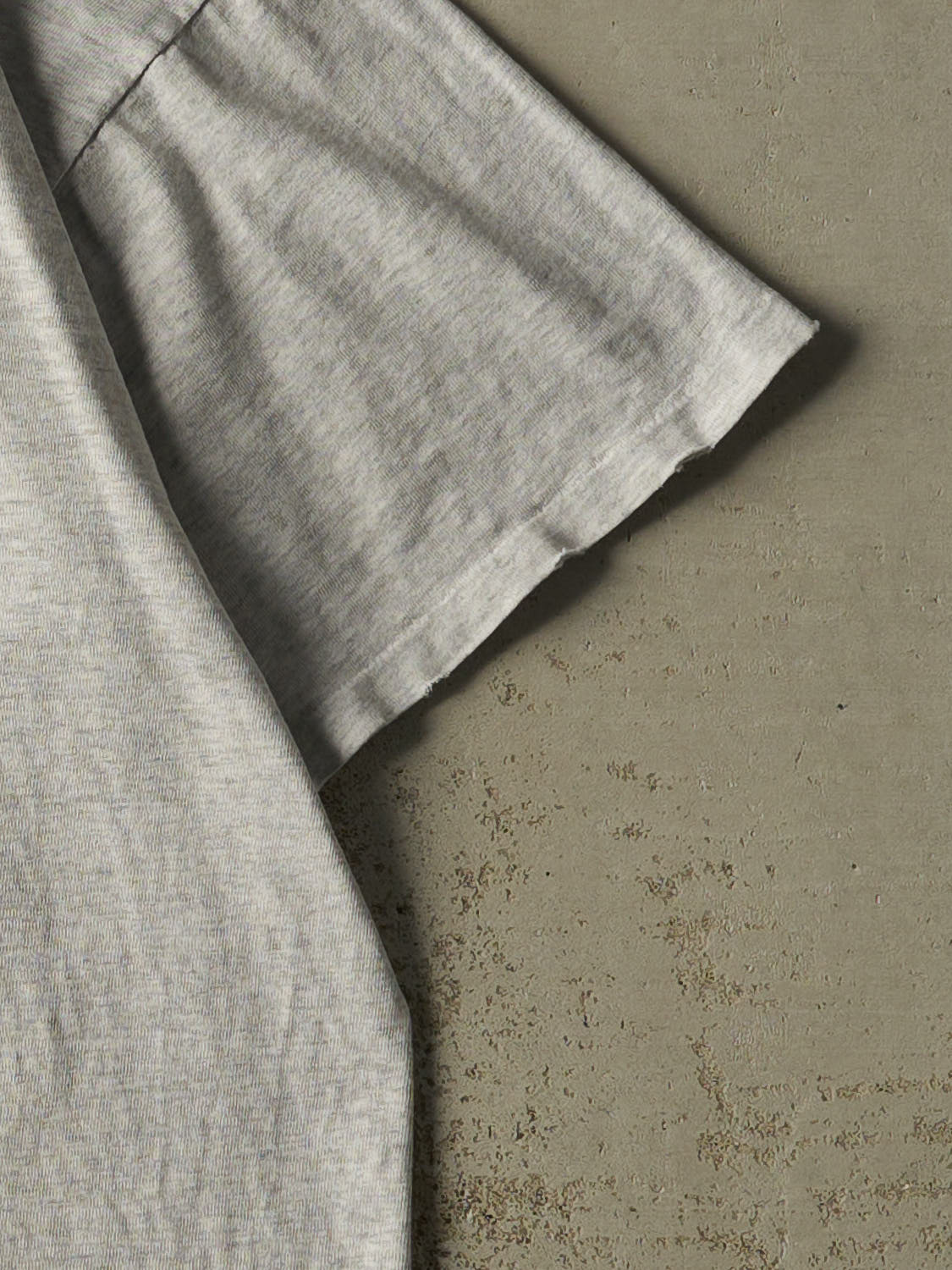 Vintage 90s Heather Grey Snow College Single Stitch Tee (XXL)
