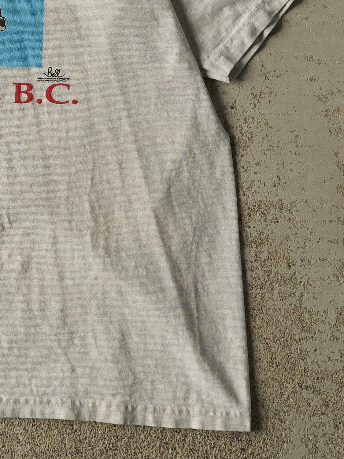 Vintage 07' Heather Grey Old Car  Sunday in the Park Tee (L/XL)