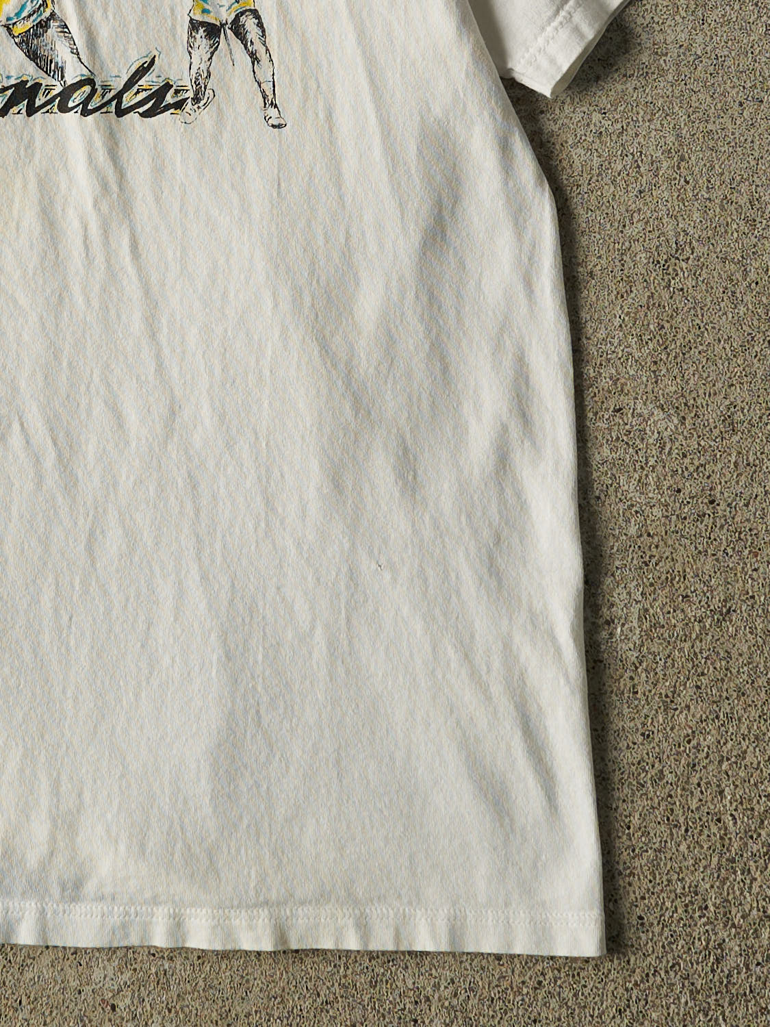 Vintage 94' White Junior Olympics Track & Field Tee (L)