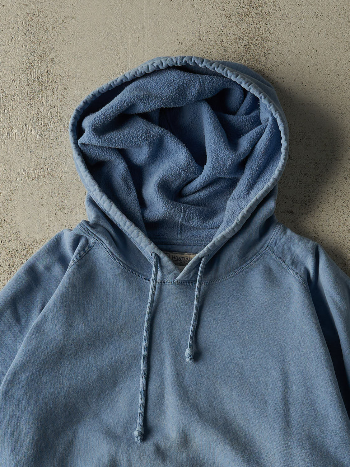 Vintage Y2K Blue Wind River Blank Hoodie (M/L)