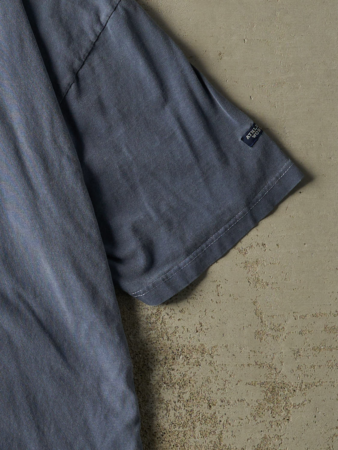 Vintage 90s Washed Blue Athletic Works Blank Tee (XL/XXL)