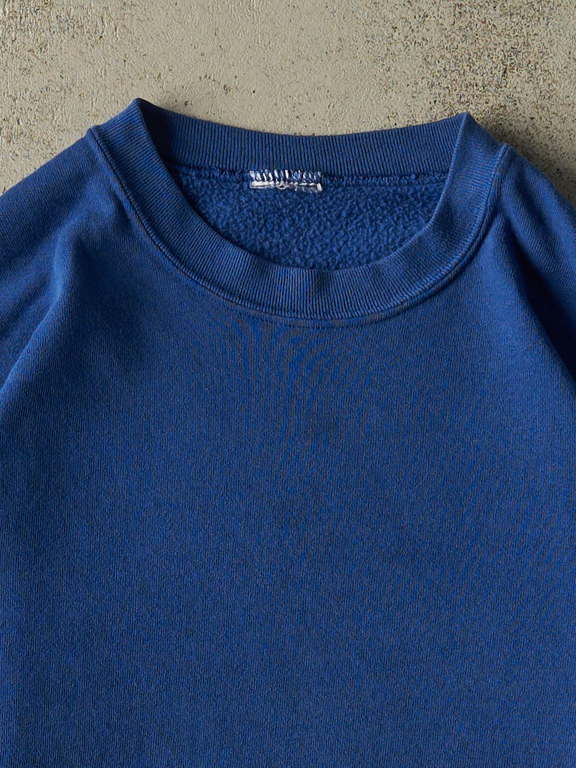 Vintage 90s Blue Blank  Crewneck (L/XL)