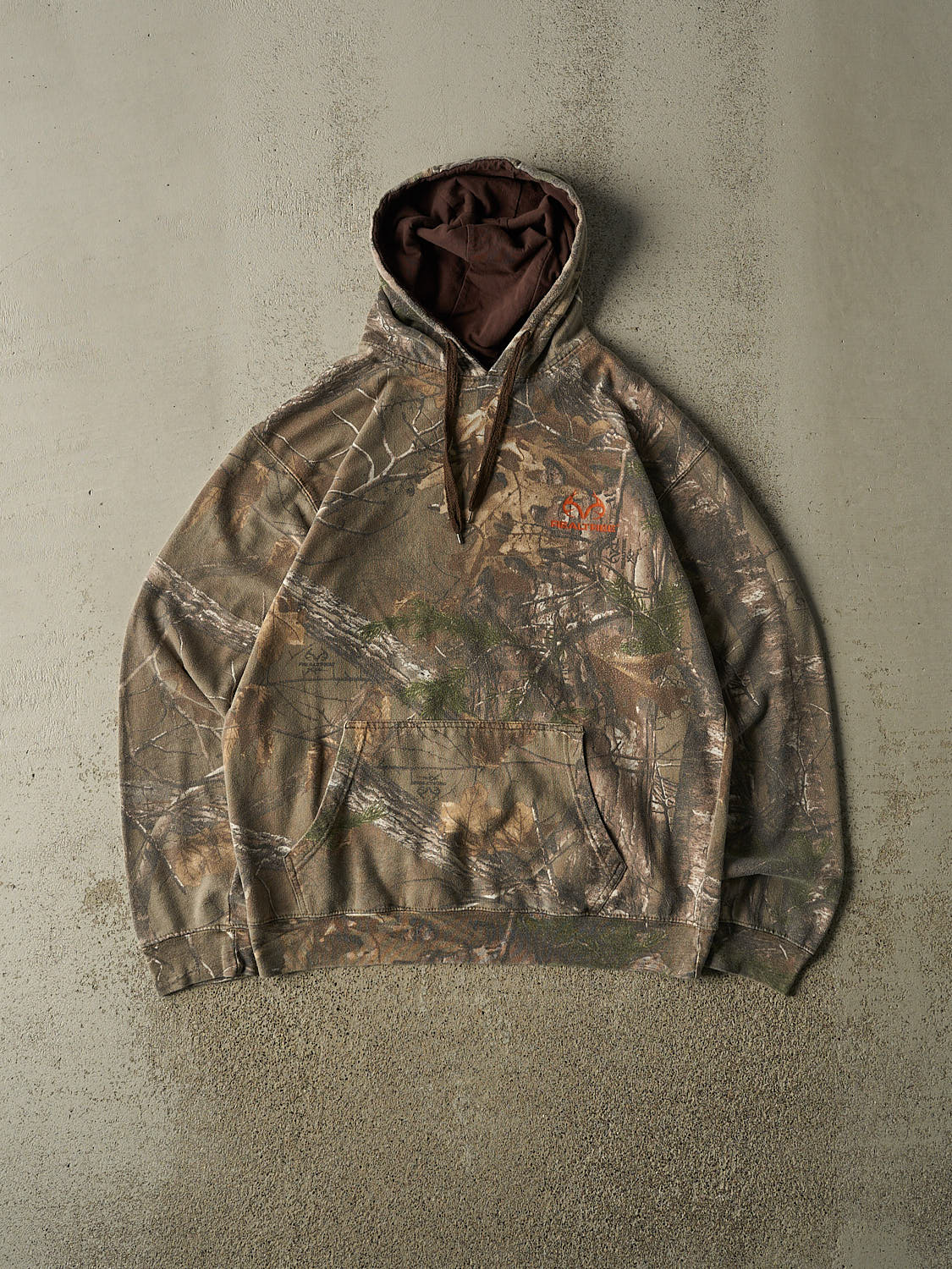 Vintage Y2K Camo Realtree  Hoodie (L)