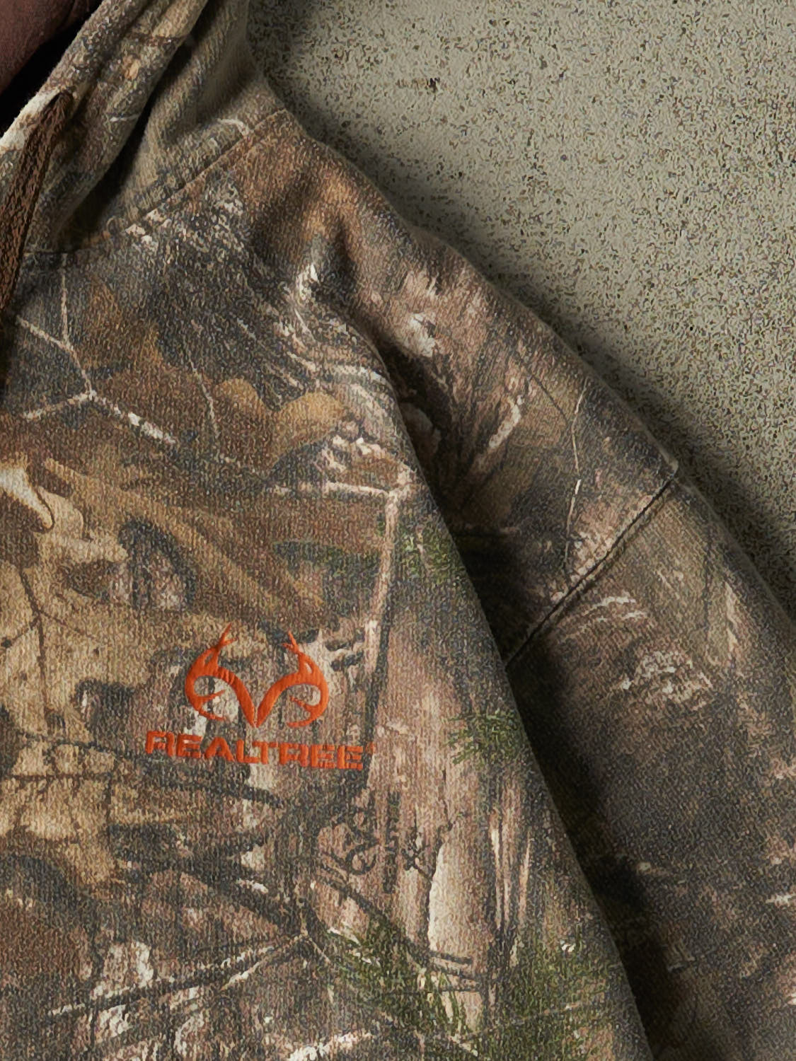 Vintage Y2K Camo Realtree  Hoodie (L)