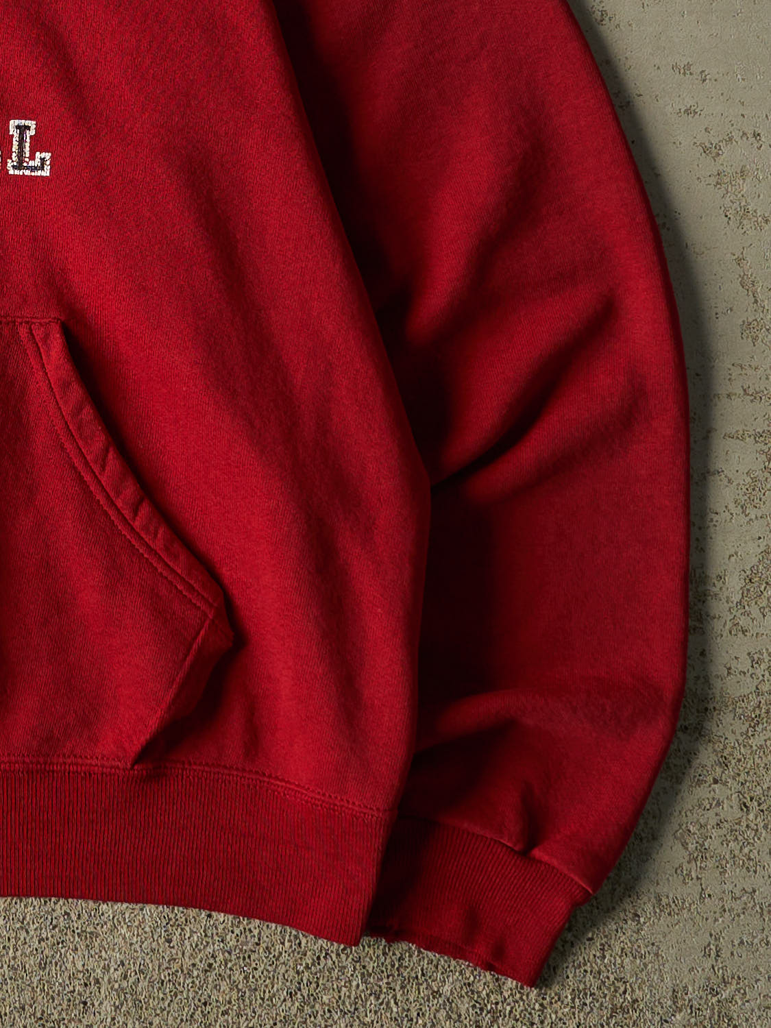 Vintage 90s Red Russell Athletic Cochrane Cobras Basketball Hoodie (M/L)