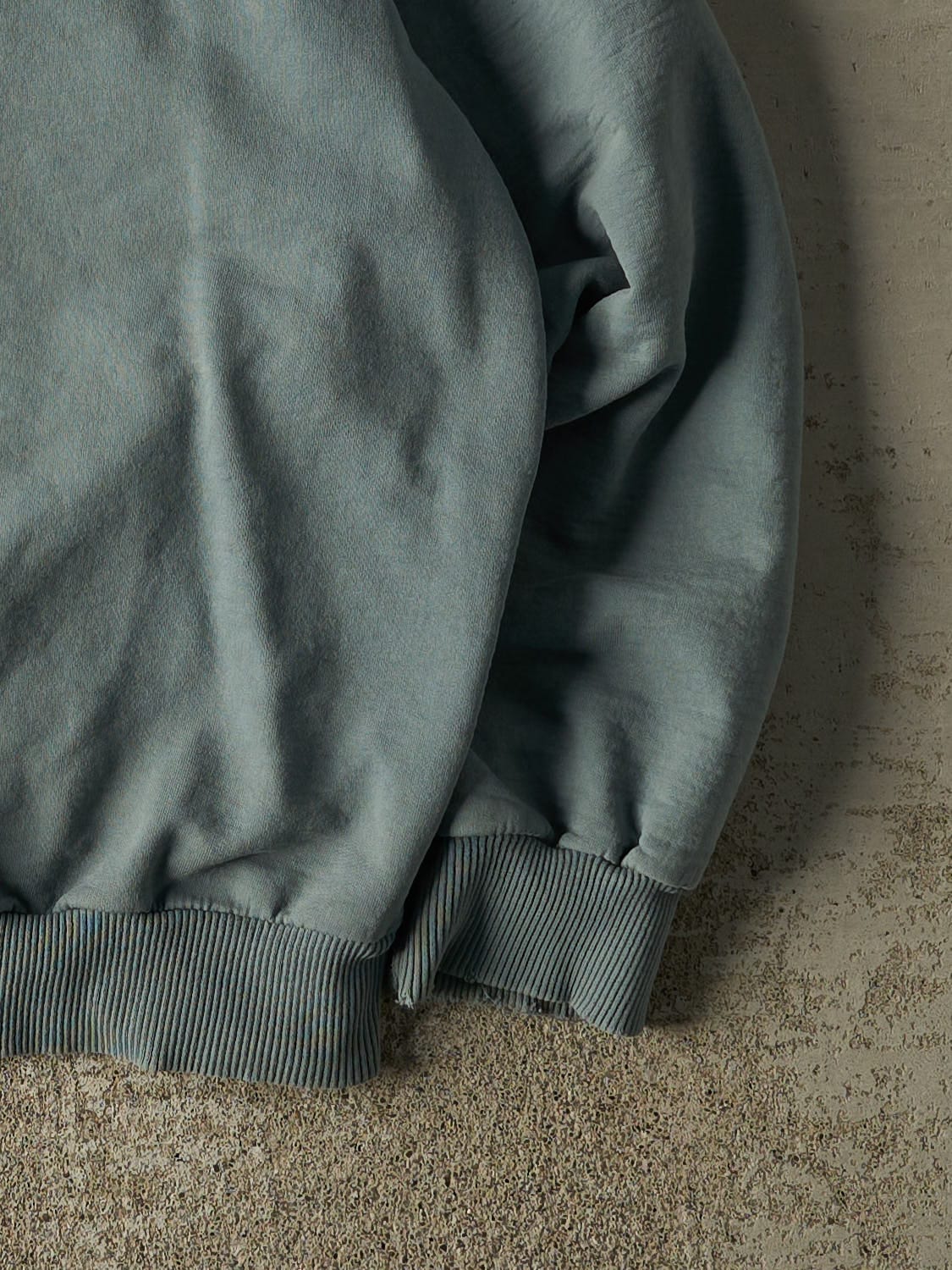 Vintage Y2K Washed Green Wind River Blank Crewneck (L)