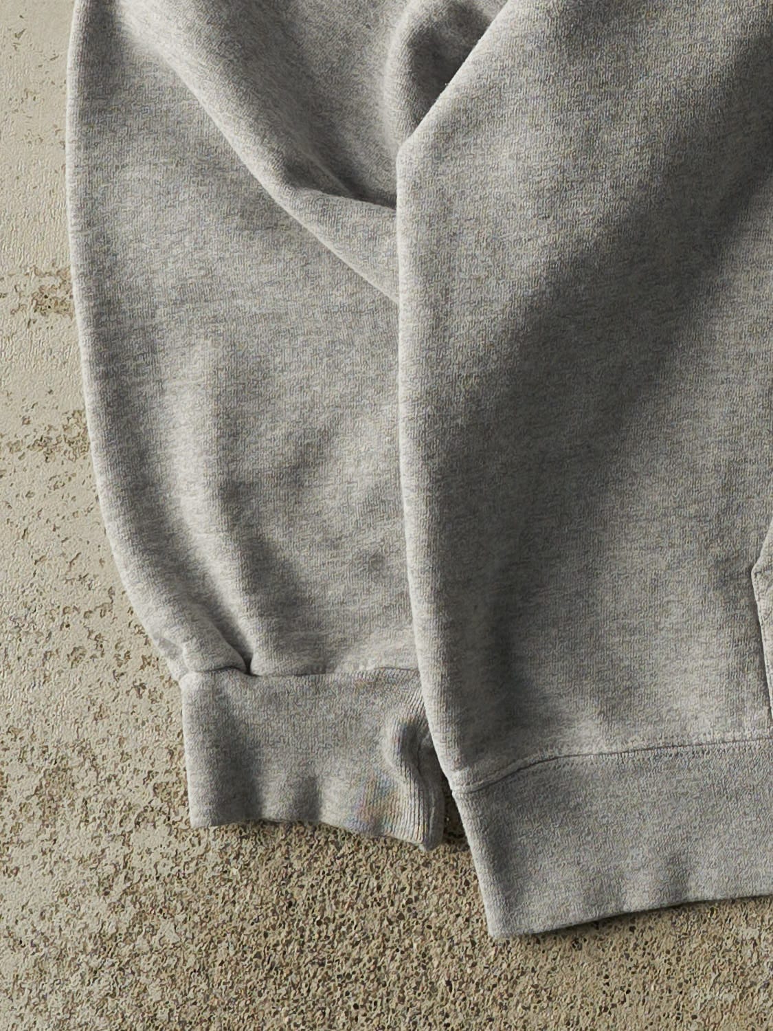 Vintage Y2K Heather Grey Blank Hoodie (M/L)
