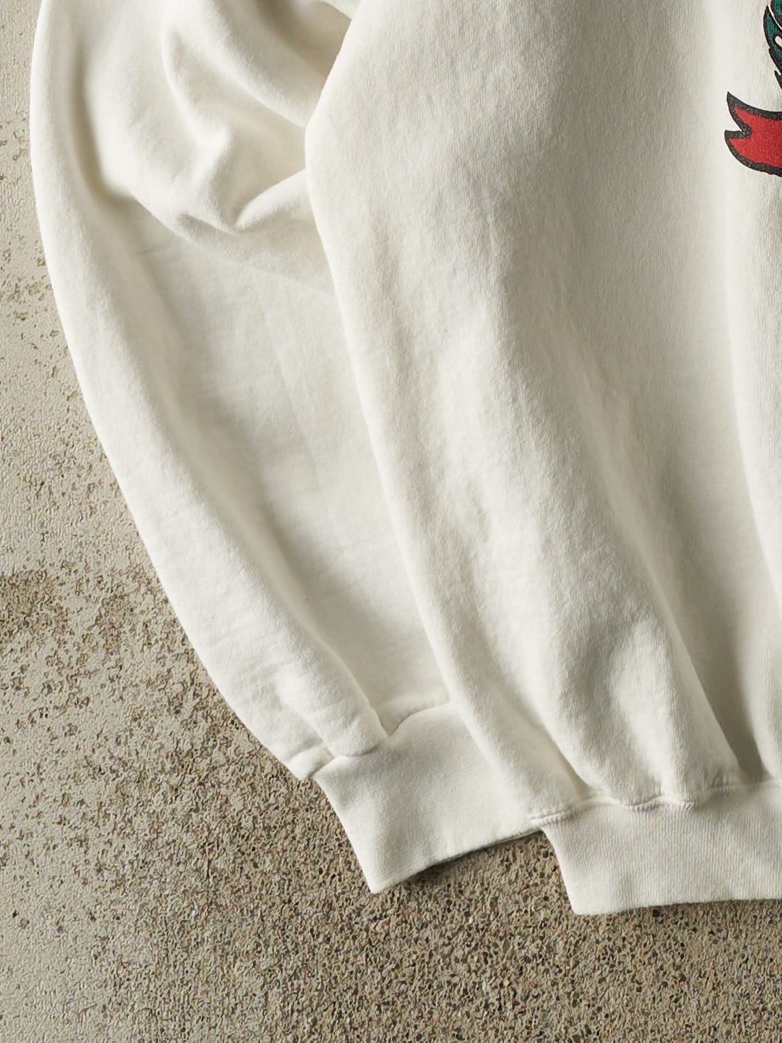 Vintage 90s White Lee's England Crewneck (L)