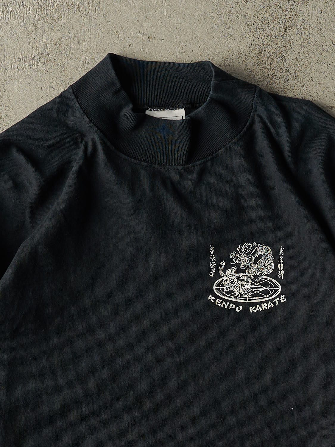 Vintage Y2K Black Kenpo Karate Long Sleeve (M/L)