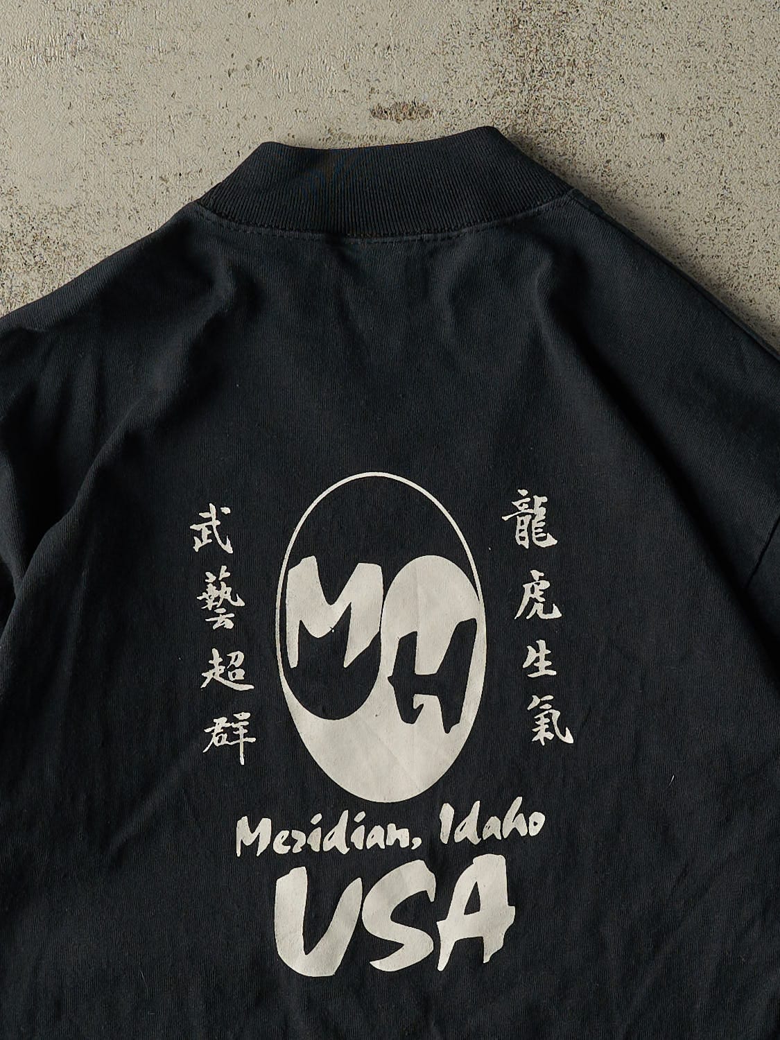 Vintage Y2K Black Kenpo Karate Long Sleeve (M/L)