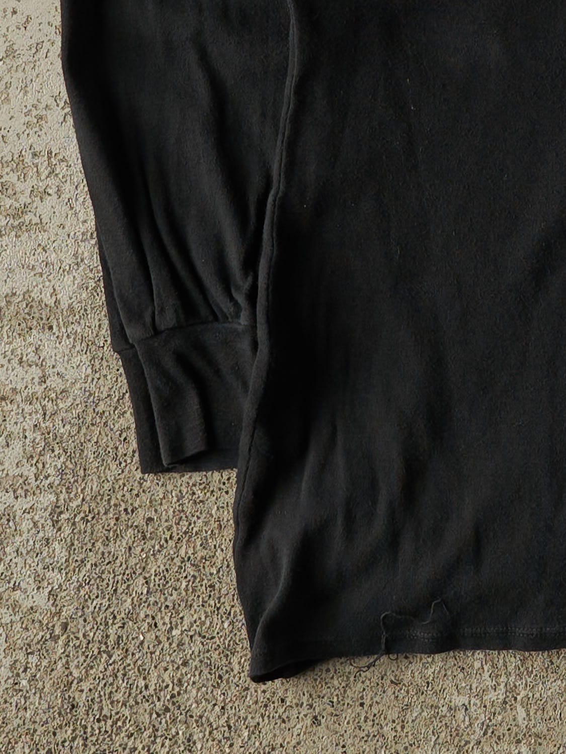 Vintage 10' Black Harley Davidson Edmonton Alberta Long Sleeve (S/M)