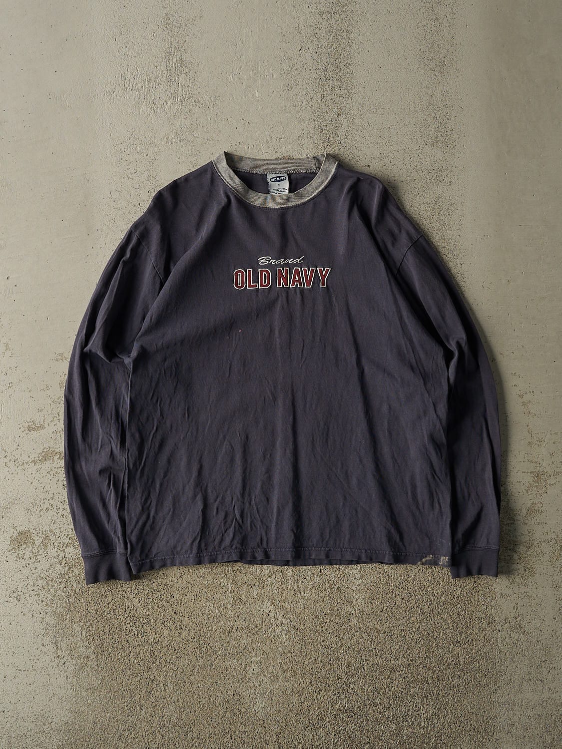 Vintage 90s Navy Blue Old Navy Long Sleeve (M/L)
