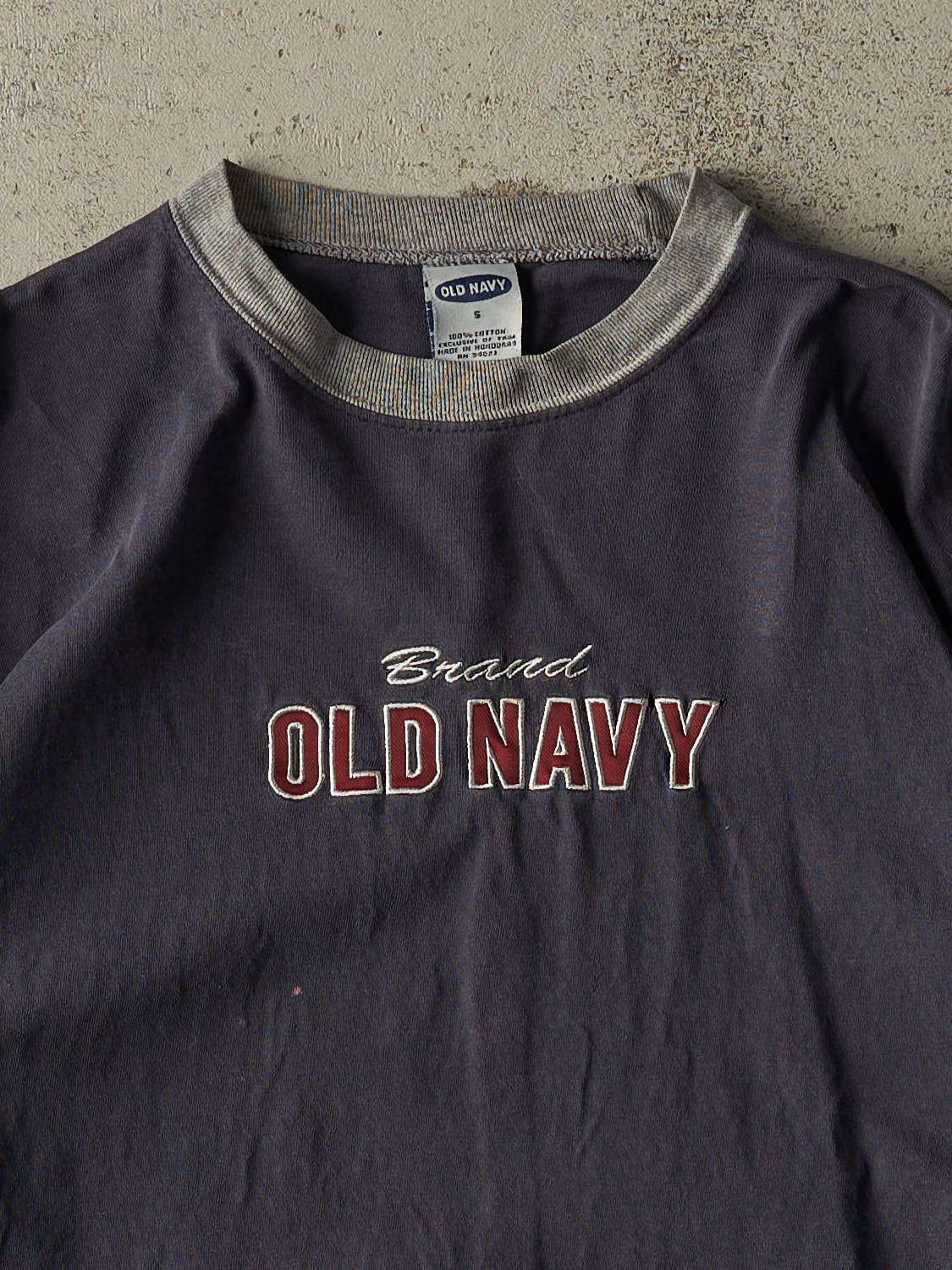 Vintage 90s Navy Blue Old Navy Long Sleeve (M/L)