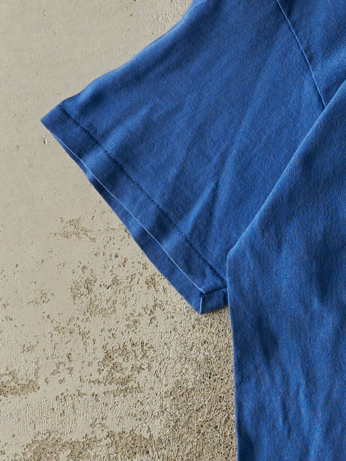 Vintage 90s Blue Tampa Bay Lightning Single Stitch Tee (L)