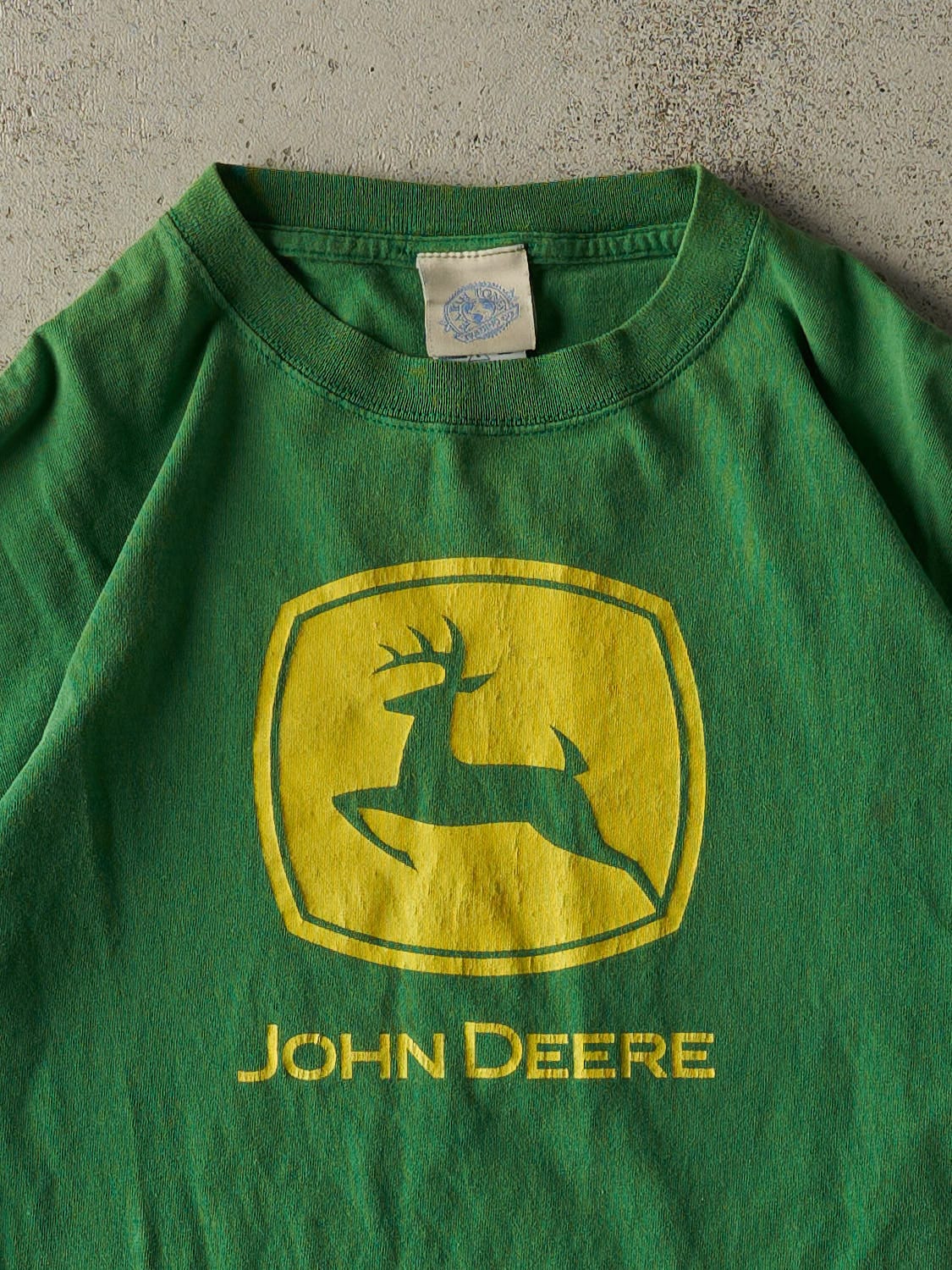 Vintage Y2K Green John Deere Tee (L)